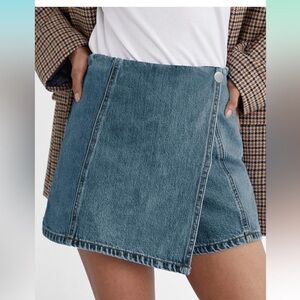NWOT Denim Blue Women's Skort